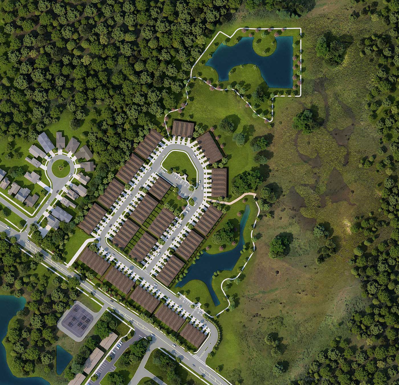 lyvwell Siteplan Rendering